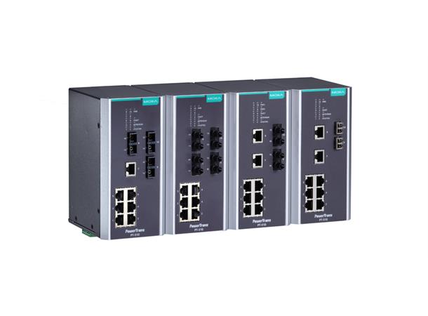 Moxa PT-510-MM-LC-48 IEC 61850-3 managed DIN-rail Eth. switch 